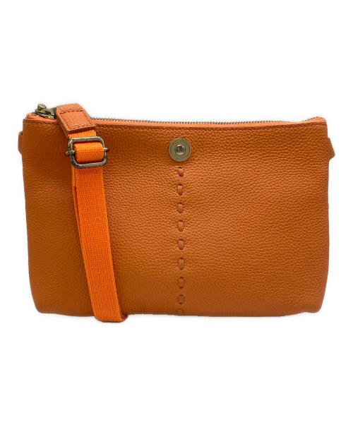 Magnu（マヌー）magnu (マヌー) ショルダーバッグ オレンジの古着・服飾アイテム