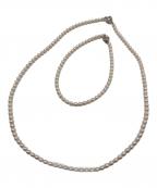 秀宝堂シュウホウドウ）の古着「パールネックレス」｜ホワイト