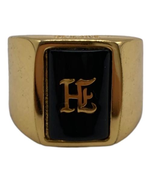 HUF（ハフ）HUF (ハフ) BLACKLETTER GOLD RING ゴールド サイズ:21号の古着・服飾アイテム