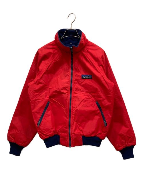 Patagonia（パタゴニア）Patagonia (パタゴニア)  80年代前期 デカタグ SHELLED SYNCHILLA JACKET シェルド　シンチラ　ジャケット レッド サイズ:Mの古着・服飾アイテム