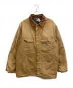 CarHarttカーハート）の古着「ダックトラディショナルコート」｜ベージュ