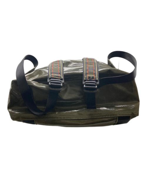 DIESEL（ディーゼル）DIESEL (ディーゼル) ONLY THE BRAVE ロゴトリム バックパック カーキの古着・服飾アイテム