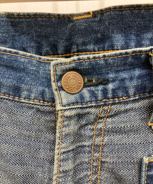 Hysteric Glamour（ヒステリックグラマー）Hysteric Glamour (ヒステリックグラマー) KINKY スクラッチフレアデニムパンツ　ツギハギ　 サイズ:Mの古着・服飾アイテム