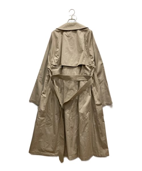 Phlannel（フランネル）Phlannel (フランネル) Cotton Twill Gabardine Wrap Trench Coat コットンツイル ギャバジン ラップ トレンチコート BBZ2021308A0001 ベージュ サイズ:4の古着・服飾アイテム