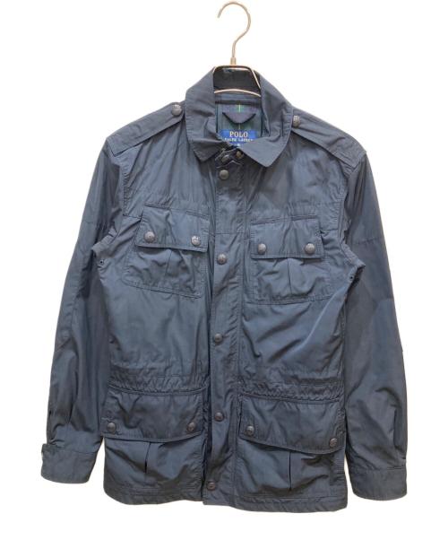 POLO RALPH LAUREN（ポロ・ラルフローレン）POLO RALPH LAUREN (ポロ・ラルフローレン) ナイロンM65ジャケット ネイビー サイズ:XSの古着・服飾アイテム