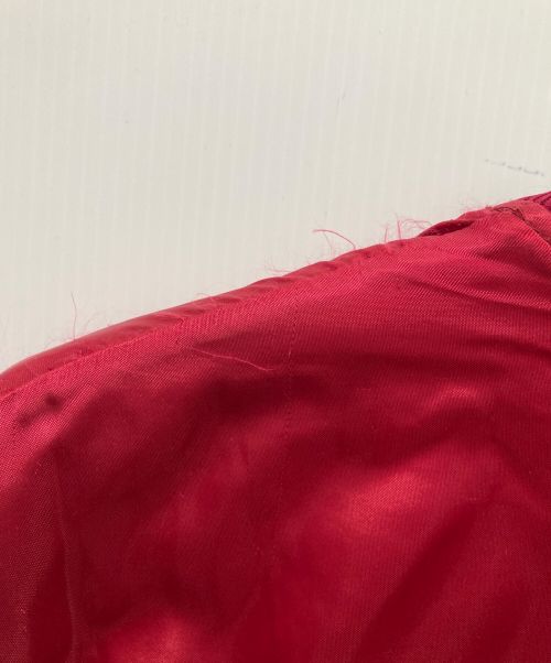 FELCO（フェルコ）FELCO (フェルコ) サテンスタジャン レッド サイズ:Mの古着・服飾アイテム