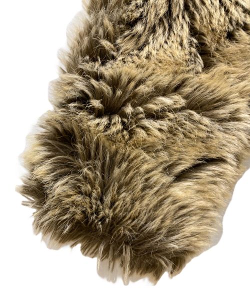 AKANE UTSUNOMIYA（アカネウツノミヤ）AKANE UTSUNOMIYA (アカネウツノミヤ) fur coat ブラウン サイズ:36の古着・服飾アイテム