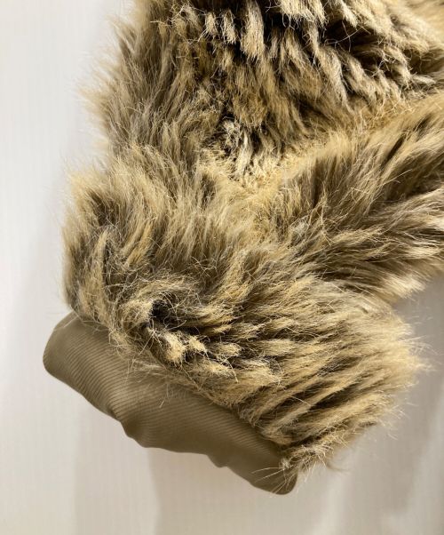 AKANE UTSUNOMIYA（アカネウツノミヤ）AKANE UTSUNOMIYA (アカネウツノミヤ) fur coat ブラウン サイズ:36の古着・服飾アイテム