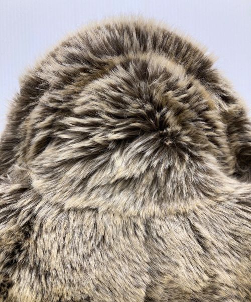 AKANE UTSUNOMIYA（アカネウツノミヤ）AKANE UTSUNOMIYA (アカネウツノミヤ) fur coat ブラウン サイズ:36の古着・服飾アイテム