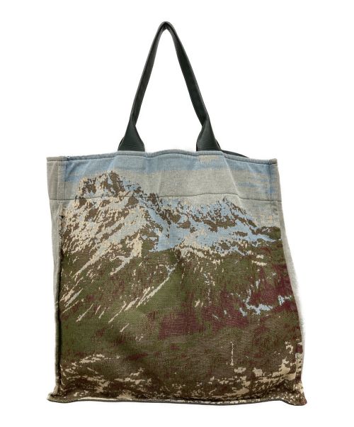 ENCOMING（インカミング）ENCOMING (インカミング) LANDSCAPE BAG ランドスケープ バッグ ブルーの古着・服飾アイテム