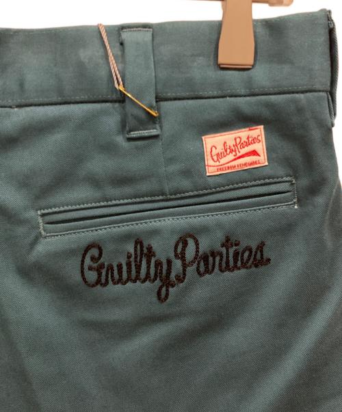 WACKO MARIA（ワコマリア）WACKO MARIA (ワコマリア) ヘムステッチテーパードパンツ ブルー サイズ:Ⅿの古着・服飾アイテム