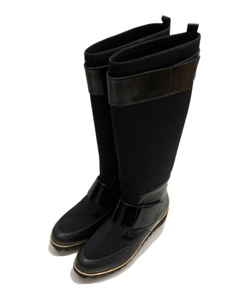 UNITED NUDE（ユナイテッドヌード）UNITED NUDE (ユナイテッドヌード) ロングブーツ ブラック サイズ:36の古着・服飾アイテム
