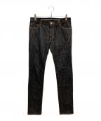 NUMBER (N)INEナンバーナイン）の古着「Pain Denim 2」｜ブラック