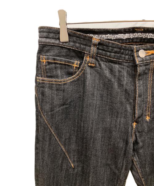 NUMBER (N)INE（ナンバーナイン）NUMBER (N)INE (ナンバーナイン) Pain Denim 2 ブラック サイズ:4の古着・服飾アイテム