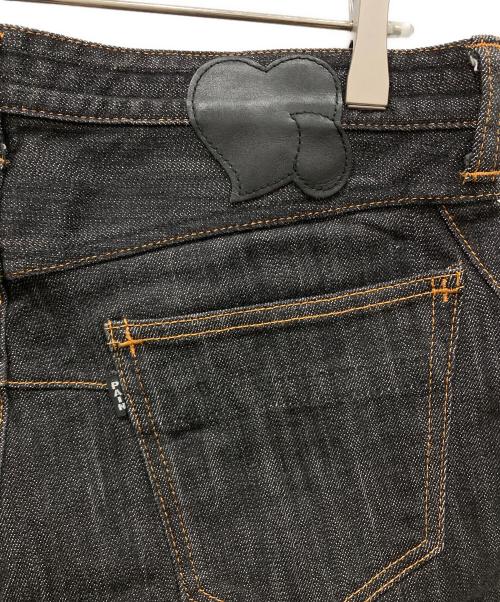 NUMBER (N)INE（ナンバーナイン）NUMBER (N)INE (ナンバーナイン) Pain Denim 2 ブラック サイズ:4の古着・服飾アイテム
