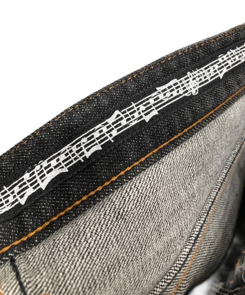 NUMBER (N)INE（ナンバーナイン）NUMBER (N)INE (ナンバーナイン) Pain Denim 2 ブラック サイズ:4の古着・服飾アイテム