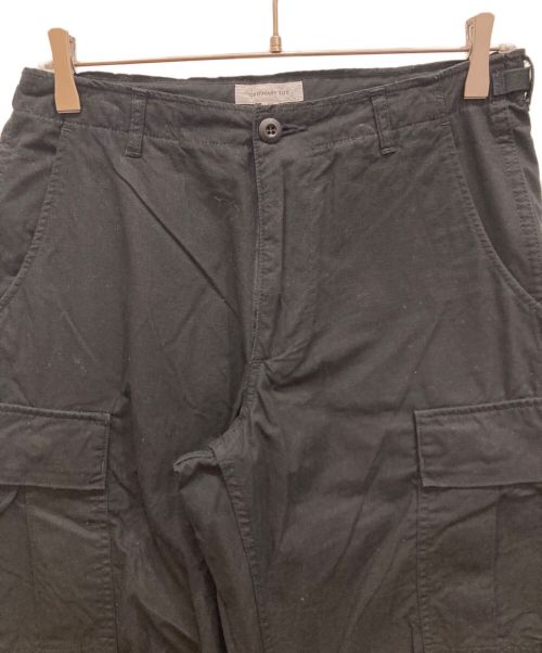 ordinary fits（オーディナリーフィッツ）ordinary fits (オーディナリーフィッツ) カーゴパンツ ブラック サイズ:2の古着・服飾アイテム