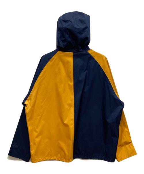 BEAMS PLUS（ビームスプラス）BEAMS PLUS (ビームスプラス) ROWING BLAZERS (ローイングブレザーズ) 別注 アノラックパーカー ネイビー×イエロー サイズ:XLの古着・服飾アイテム