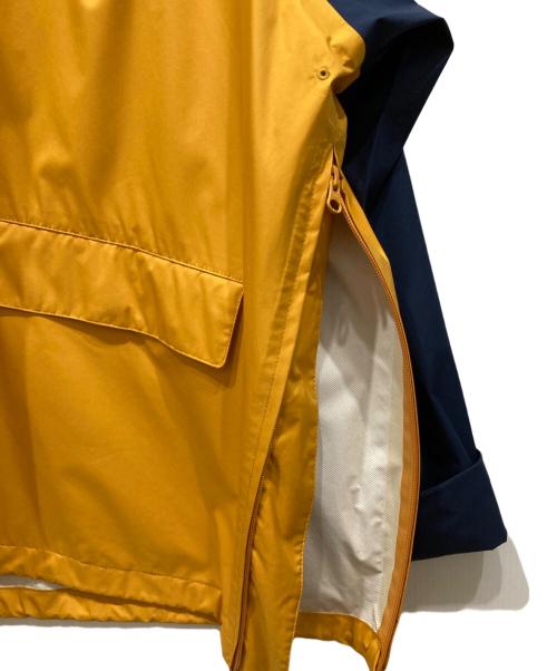 BEAMS PLUS（ビームスプラス）BEAMS PLUS (ビームスプラス) ROWING BLAZERS (ローイングブレザーズ) 別注 アノラックパーカー ネイビー×イエロー サイズ:XLの古着・服飾アイテム
