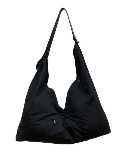 SLOW&CO（スロウアンドコー）SLOW&CO (スロウ) SPAN NYLON-WRAP BAG Sトートバッグ ブラックの古着・服飾アイテム