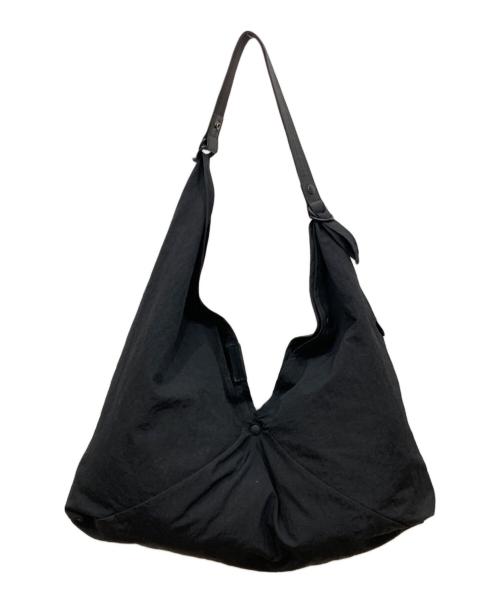 SLOW&CO（スロウアンドコー）SLOW&CO (スロウ) SPAN NYLON-WRAP BAG Sトートバッグ ブラックの古着・服飾アイテム