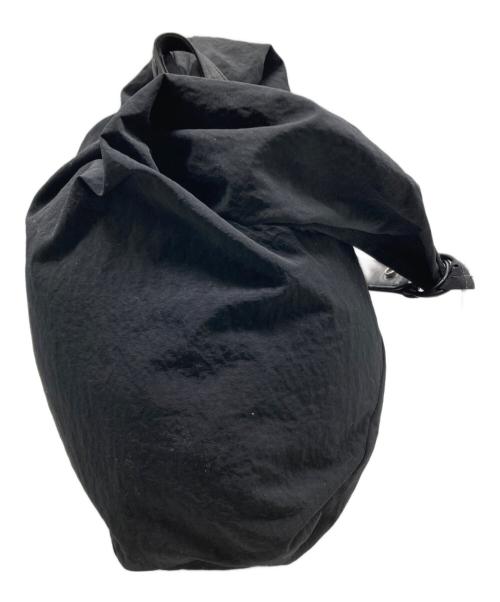 SLOW&CO（スロウアンドコー）SLOW&CO (スロウ) SPAN NYLON-WRAP BAG Sトートバッグ ブラックの古着・服飾アイテム