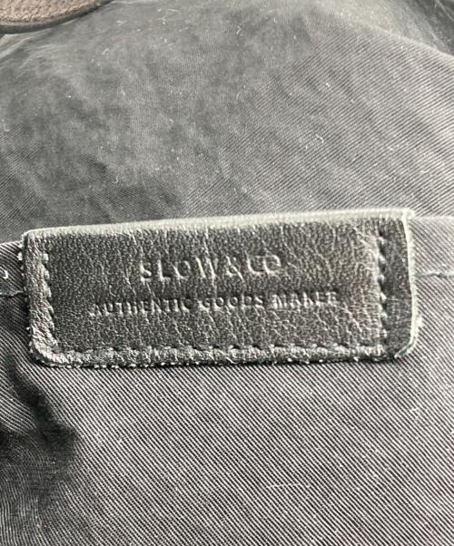SLOW&CO（スロウアンドコー）SLOW&CO (スロウ) SPAN NYLON-WRAP BAG Sトートバッグ ブラックの古着・服飾アイテム