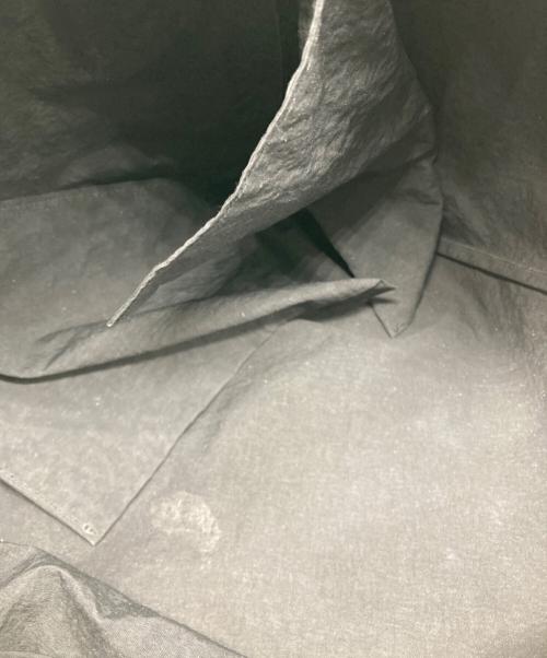 SLOW&CO（スロウアンドコー）SLOW&CO (スロウ) SPAN NYLON-WRAP BAG Sトートバッグ ブラックの古着・服飾アイテム