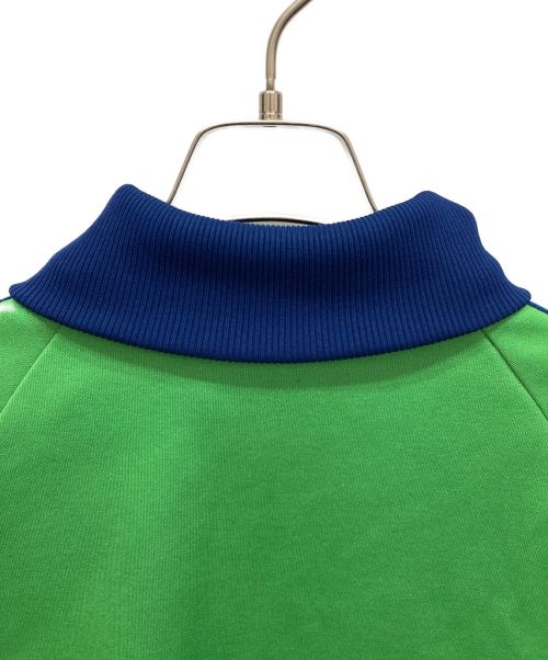 adidas（アディダス）adidas (アディダス) 70ｓトラックジャケット デサント社 グリーン×ネイビー サイズ:３号の古着・服飾アイテム