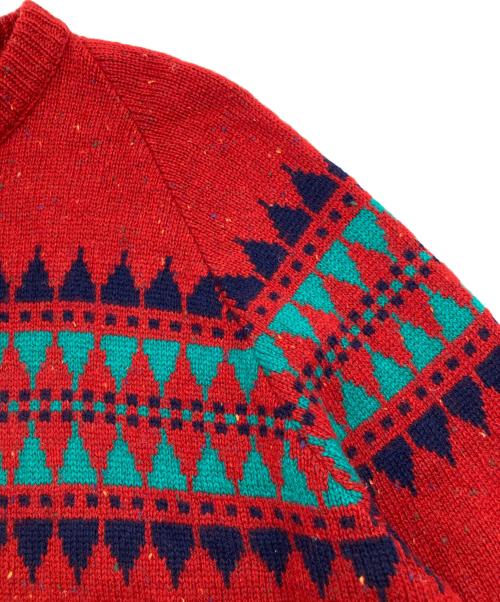 PENDLETON（ペンドルトン）PENDLETON (ペンドルトン) ウールニット レッド サイズ:Ⅼの古着・服飾アイテム