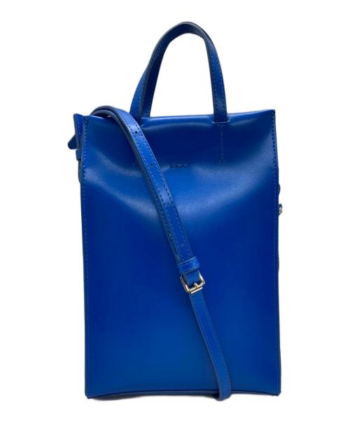 YAHKI（ヤーキ）YAHKI (ヤーキ) W-FACE 2WAY ショルダーバッグ ブルーの古着・服飾アイテム