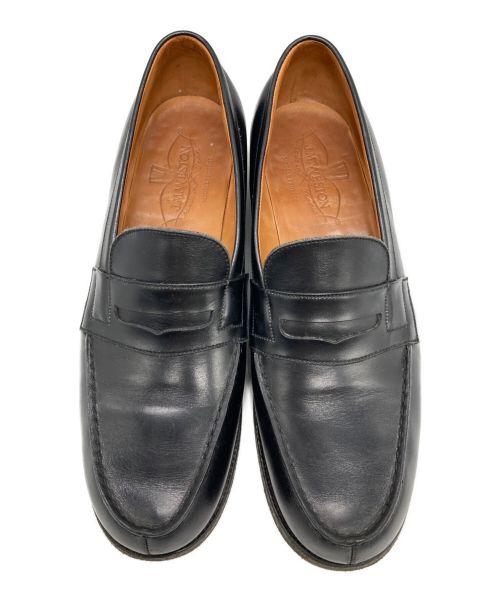 J.M.WESTON（ジェイエムウエストン）J.M.WESTON (ジェイエムウエストン) シグニチャーローファー　旧ロゴ ブラック サイズ:4 1/2の古着・服飾アイテム