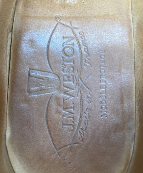 J.M.WESTON（ジェイエムウエストン）J.M.WESTON (ジェイエムウエストン) シグニチャーローファー　旧ロゴ ブラック サイズ:4 1/2の古着・服飾アイテム