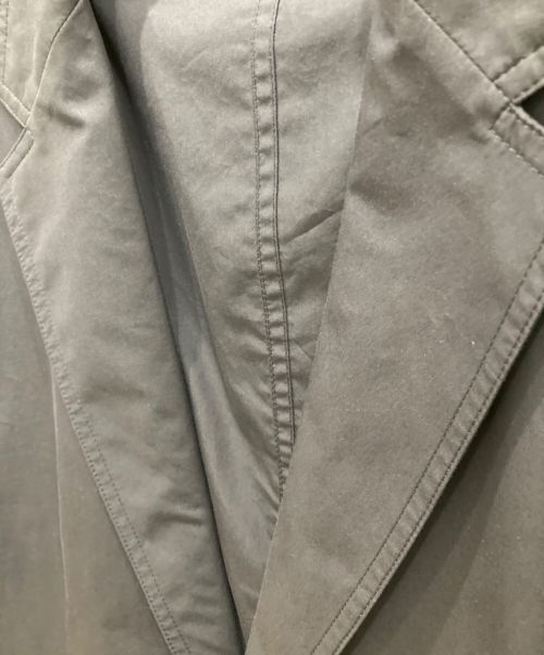 JIL SANDER（ジルサンダー）JIL SANDER (ジルサンダー) ベーパリーコットンテーラードジャケット JSMH150109 MH240400 ネイビー サイズ:54の古着・服飾アイテム