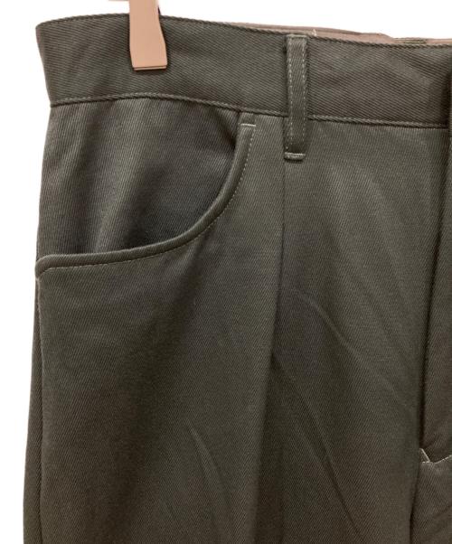FARAH（ファーラー）FARAH (ファーラー) One-tuck Wide Wool Pants グリーン サイズ:SIZE 86cm (W34)の古着・服飾アイテム