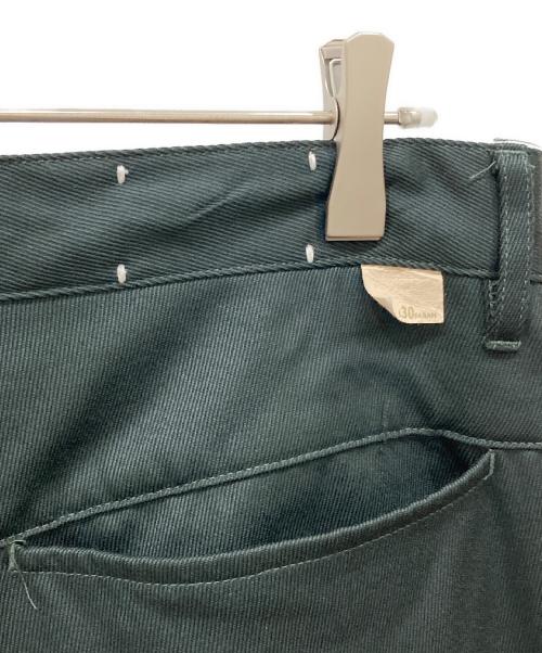 FARAH（ファーラー）FARAH (ファーラー) One-tuck Wide Wool Pants グリーン サイズ:SIZE 86cm (W34)の古着・服飾アイテム