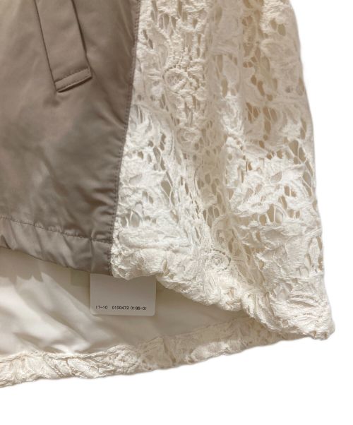 Leilian（レリアン）Leilian (レリアン) フードカラー レース切替 ジャケット サイズ:SIZE S 未使用品の古着・服飾アイテム