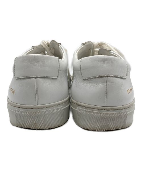 COMMON PROJECT（コモンプロジェクト）COMMON PROJECT (コモンプロジェクト) ACHILLES LOW　アキレスロー　ローカットスニーカー ホワイト サイズ:42の古着・服飾アイテム