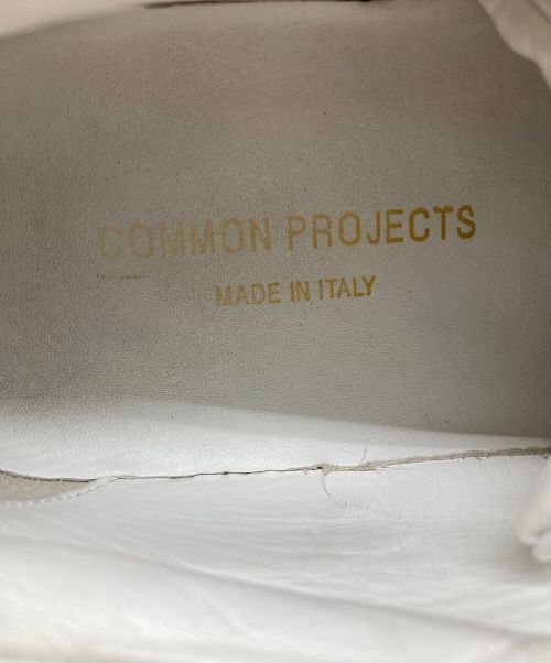 COMMON PROJECT（コモンプロジェクト）COMMON PROJECT (コモンプロジェクト) ACHILLES LOW　アキレスロー　ローカットスニーカー ホワイト サイズ:42の古着・服飾アイテム