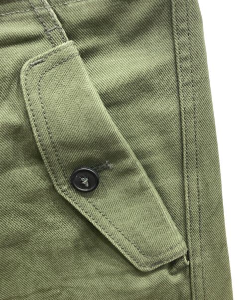 maison kitsune（メゾンキツネ）maison kitsune (メゾンキツネ) ベイカーパンツ カーキ サイズ:40の古着・服飾アイテム