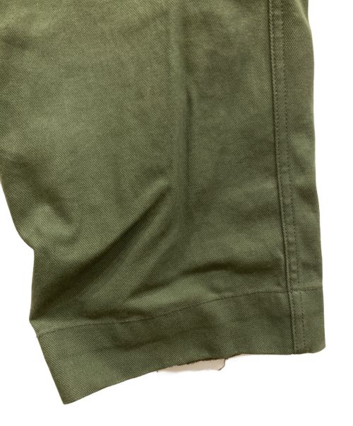 maison kitsune（メゾンキツネ）maison kitsune (メゾンキツネ) ベイカーパンツ カーキ サイズ:40の古着・服飾アイテム