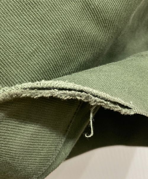 maison kitsune（メゾンキツネ）maison kitsune (メゾンキツネ) ベイカーパンツ カーキ サイズ:40の古着・服飾アイテム