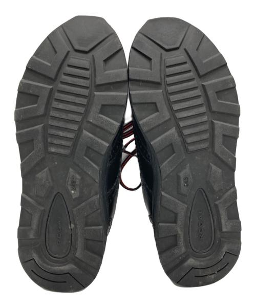 REGAL（リーガル）REGAL (リーガル) JAL (ジャル) ウィングチップスニーカー ブラック サイズ:24.5CMの古着・服飾アイテム