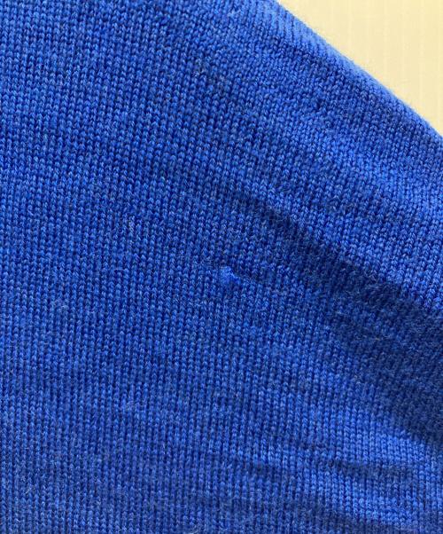 LACOSTE（ラコステ）LACOSTE (ラコステ) ウォッシャブルウールタートルネックマキシドレス ブルー サイズ:36の古着・服飾アイテム