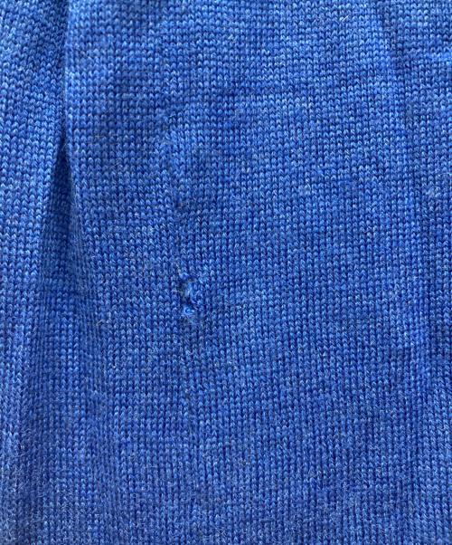 LACOSTE（ラコステ）LACOSTE (ラコステ) ウォッシャブルウールタートルネックマキシドレス ブルー サイズ:36の古着・服飾アイテム