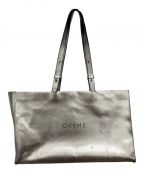 MONTEROSAモンテローザ）の古着「CREME 箔ハンドバッグ」｜シルバー