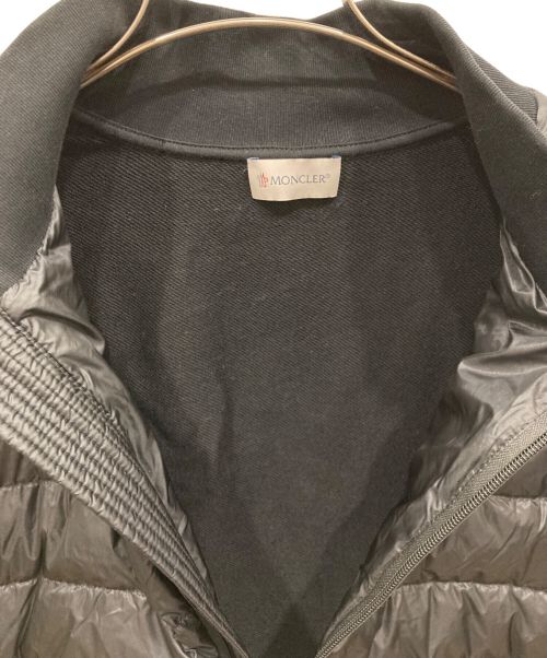 MONCLER（モンクレール）MONCLER (モンクレール) MAGLIA CARDIGAN  ダウンジャケット ブラック サイズ:Lの古着・服飾アイテム