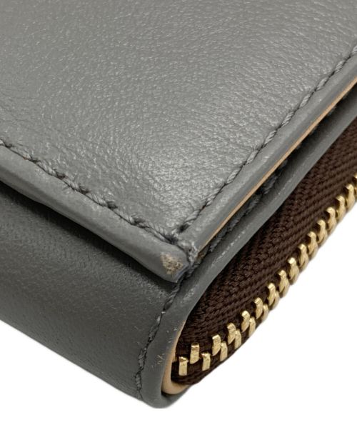 J&M DAVIDSON（ジェイ＆エム デヴィッドソン）J&M DAVIDSON (ジェイ＆エム デヴィッドソン) ロングウォレット グレー サイズ:下記参照の古着・服飾アイテム