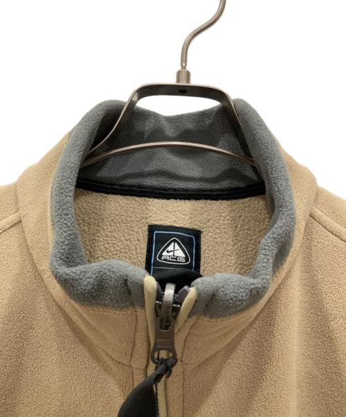 NIKE ACG（ナイキエーシージー）NIKE ACG (ナイキエージーシー) THERMAL LAYER 2 フリースジャケット ベージュ サイズ:SIZE XLの古着・服飾アイテム