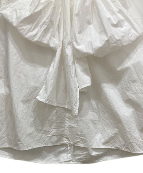 Whim Gazette（ウィムガゼット）Whim Gazette (ウィムガゼット) ボウタイドルマンブラウス ホワイト サイズ:FREEの古着・服飾アイテム